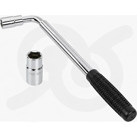 Chiave Telescopica Per Smontaggio Bulloni Auto Con Doppia Bussola 17 19 21 23mm (1/4)