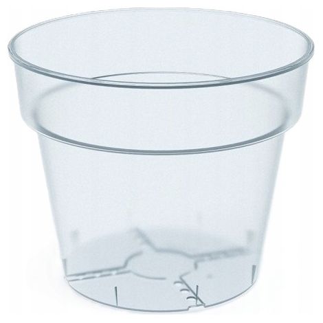 Pot en plastique transparent Planti pour semis, 12,4 cm