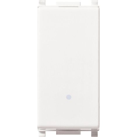 Interruptor 1P 16Ax Blanco Plano 14001