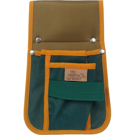 CUSTODIA PER ATTREZZI DA GIARDINO PER CINTURA BORSA GIARDINAGGIO C/TASCHE FALCI (1/4)