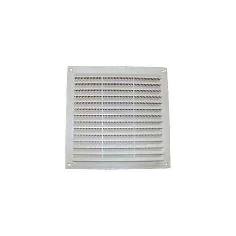 GRIGLIA AERAZIONE QUADRATA IN PLASTICA- - cm.23x23 - 5 pezzi
