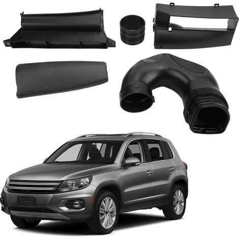 Ein Satz Ansaugbalg, Ansaugkrümmerbaugruppe 1KD129618B 3C0805971A 1K0805962E 1K0805965J, passend für Volkswagen CC, Tiguan, Sharan, Passat, B6 Seat, Alhambra. (1/5)