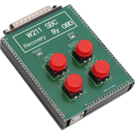 Outil de réinitialisation OBD2 SBC, dispositif de réparation ABS en métal, remplacement pour Mercedes-Benz W211 R230 (vert) (1/5)