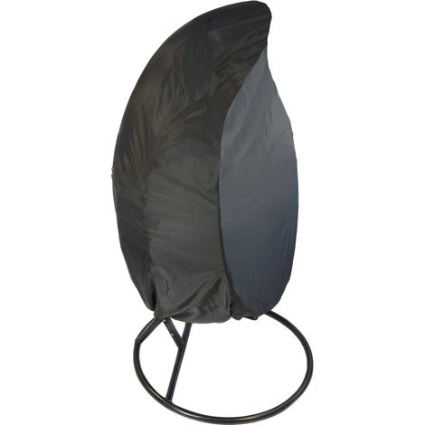 Housse pour fauteuil suspendu / balançoire de jardin Ferocity 200 x 115 cm noir 1 pc. (1/4)