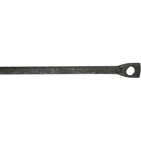 FERRO CREMONESE TONDO C/FORO D 6 MM H 160 CM Q.TA 25