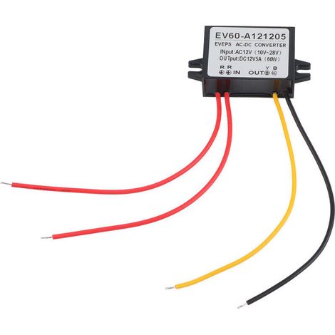 YMYNY AC 10-28V à DC 12V Buck Converter AC DC Module d'alimentation abaisseur (5A) (1/4)