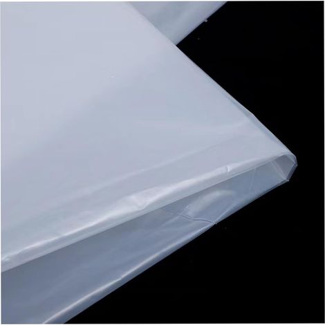 2 m x 3,5 m, film en polyéthylène épais, film plastique anti-poussière, indéchirable, pour jardinage, serre, tunnel (1/5)