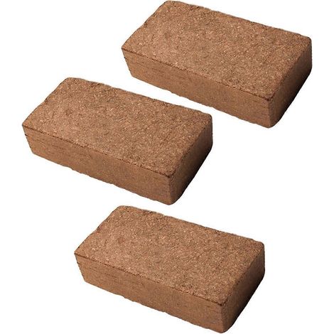 Stück Bio-Kokosfaserziegel für Pflanzen