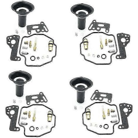kits pour Venture Royale XVZ1300D 1983-1993 XVZ 1300 D : kit de carburateur, piston, chambre, joint, soupape à flotteur ( ) (1/2)