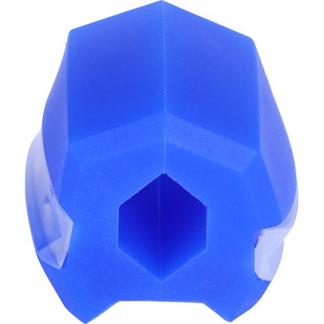 Balle d'exercice pour la mâchoire et le menton, équipement de fitness pour tonifier le cou et le visage (bleue) (1/5)