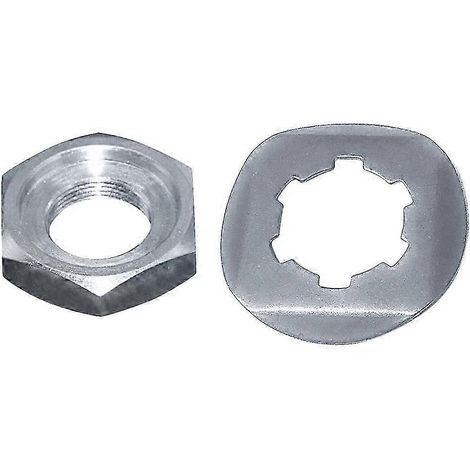 Pour Yamaha Banshee YFZ350 YZF600R FZS 600, rondelle de blocage d'écrou de pignon avant 90179-18020-00/90215-21239-00 (1/5)