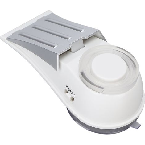 Butée de porte portable avec alarme antidérapante, 125 décibels, cale de sécurité en acier inoxydable (1/5)