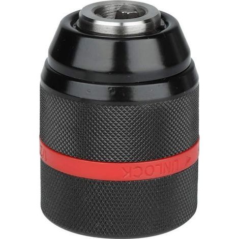 Lntyq Mandrin sans Clé,1/2-20UNF Mount 213mm Mandrin de Perçage Mandrin Auto-serrant à des Fins Multiples,Mandrin de Perçage Auto-Serrant Outil de Conversion sans clé Amovible Haute Performance (1/5)