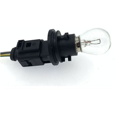 Connecteurs automobiles pour feux de freinage, clignotants et feux arrière - connecteurs étanches pour faisceaux de cables, douilles et têtes d'ampoules automobiles - douille + fiche + ampoule.