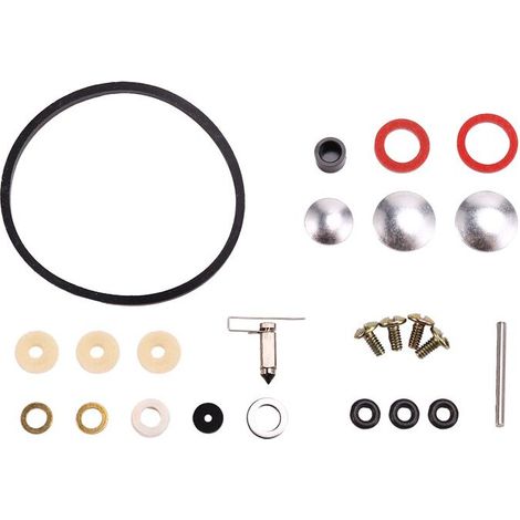 Kit/juego de reparación de carburador de 24 piezas, adecuado para los carburadores externos Tecumseh 632760B, 632760, 632760A y 632809. (1/3)