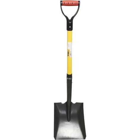 WURKO pala cuadrada mango metal anilla , Pala Cuadrada de Metal con Mango de Anilla Wurko.
- Herramienta robusta y versátil, ideal para trabajos en jardinería, construcción, obra y