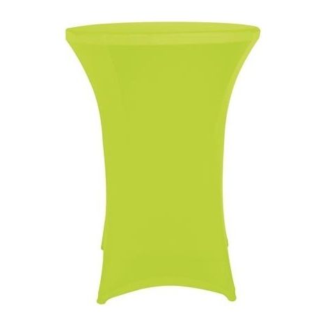 Housse - pour table mange debout - lime