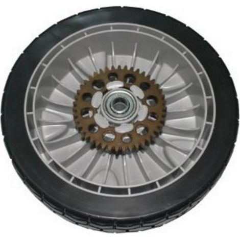 Roue arrière tondeuse 222 mm – Largeur 60 mm – Compatible modèles HRR216, HRX217, HRX537C – Pièce d'origine Honda
