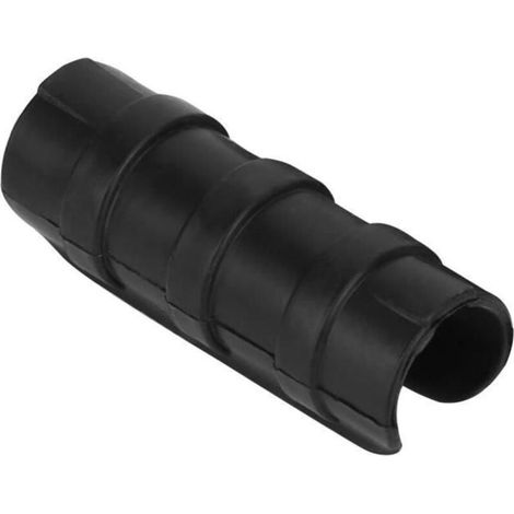 Tube de tuyau de cadre de serre noir et clip de film - DUO - 50pcs (8cm) (1/4)