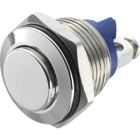 TRU COMPONENTS 701281 GQ 16H-N Pulsante antivandalo 48 V/DC 2 A 1x Off / (On) Momentaneo IP65 1 pz.