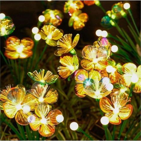 JSSEVN - Luces solares para jardín, juego de 2, tubos de acero inoxidable, doble capa, diseño de estrellas y luna, con LED, impermeables, ideales para céspedes y aceras. (1/4)