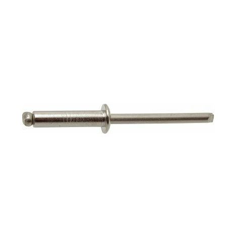 Rivet Cupronickel/inox A4 - Longueur: 12 - Diamètre: 6,4