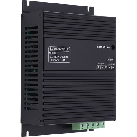 Generator Battery Charger Universal Overload Protection Aluminum Alloy Intelligent Genset Charger 12V 24V ZH-CH2804A (1/5)