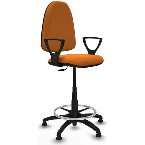 Piqueras y Crespo BFN01RT Silla de oficina naranja ergonómica