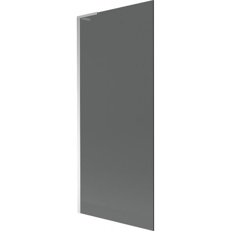 Mexen Next L pare-douche 1 volet 80 x 150 cm, graphite, chrome - 895-080-000-03-40-01 (1/5)
