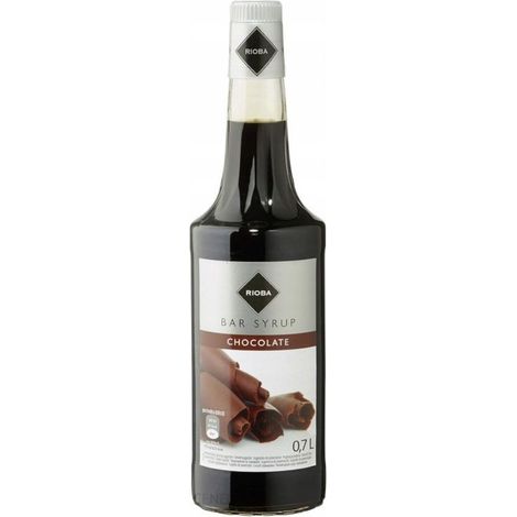 Sirope de chocolate negro para coctelería 700 ml - Rioba
