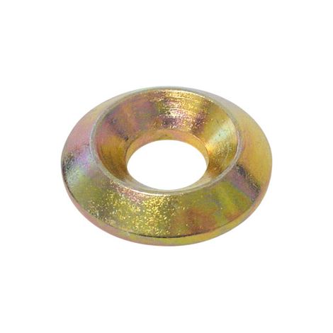 RONDELLA CONICA M10 ZINCATA GIALLA Q.TA 100