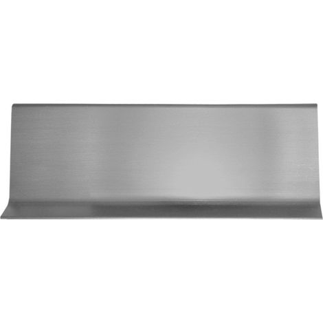 Rodapie Aluminio Labio Inferior 2m  Seleccione color y medida (1/5)