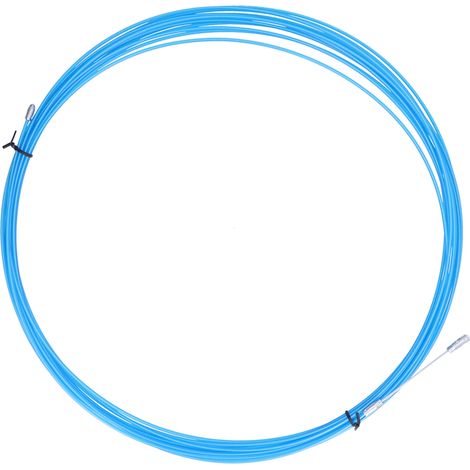 Câble en acier inoxydable gainé plastique bleu 20m/65,6ft pour ascenseur levage traction (1/5)