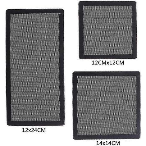12/14/12x24cm PC-Gehäuse-Lüfter, magnetischer Staubfilter, Netzabdeckung, Computerschutz-A1