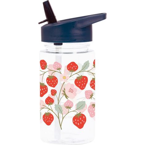 Botella de agua infantil con diseño de fresas, 0,45 L / A Little Lovely Company (1/4)