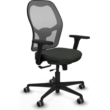 Silla de oficina piqueras y crespo Jorquera gris espuma cómoda (1/2)