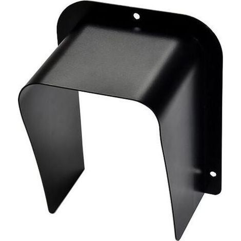 Couvercle étanche - Pour Sonnette Vidéo Caméra Serrure Porte - Protection Contre Pluie Soleil Poussière - Design Universel En Forme De U - Noir Mat - 1 Pièce (1/5)