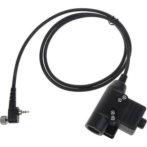 Adaptateur câble PTT pour casque talkie-walkie MTH850, MTH800, MTP850, MTH600, HD01 et HD02 (1/4)