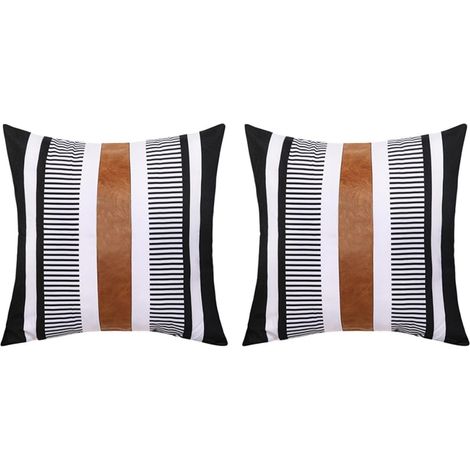 housses de coussin en fibres de polyester et polyuréthane