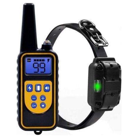 800 Meters Anti Bark Dog Training Collar with Controlled Vibration and Sound Stimulation, Waterproof and Rechargeable Dog Training Collar (1/4)