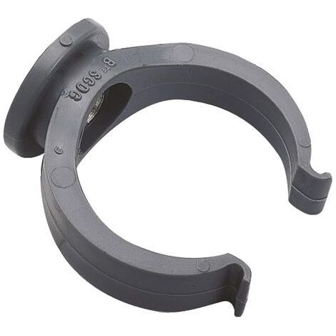 COLLIER PLASTIQUE A INSERT METALLIQUE TARAUDE 7/150 POUR TUBE PVC