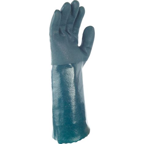 SINGER - Paire de gants P.V.C - Tout enduit 40 cm - Double enduction - Taille 9,5 - PVC3045