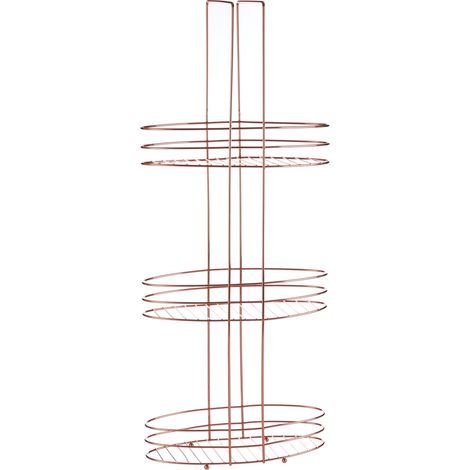 Premier Housewares 3 Tier Copper Plated Storage Rack (1/4)