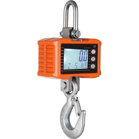 Electronic Scale 1000 kg / 2000 lb of Industrial Digital Crane Hook Scale