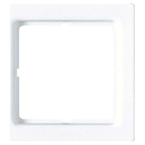 Jung Telaio intermedio 50 x 50 mm, termoplastico, bianco, montaggio verticale e orizzontale LS 961 Z