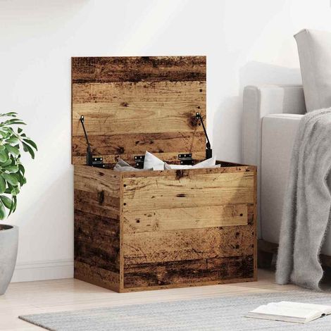Caja de Almacenamiento Madera vieja 60 x 42 x 46 cm