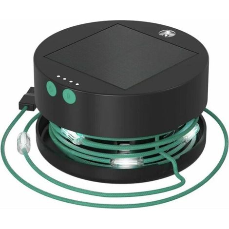 Lumières solaires rechargeables extérieures camping lumières de camping éclairage étanche lumières LED guirlandes solaires (1/4)