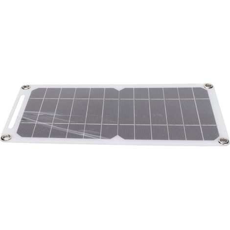 6W 5V Solarpanel aus monokristallinem Silizium, robust, halbflexibel, tragbar, mit Ladegerät für Auto, Boot oder Handy (1/5)