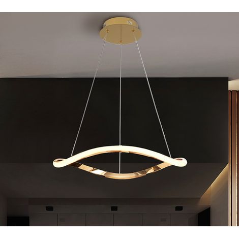 LÁMPARA DE TECHO COLGANTE NAOS ORO ROSA 1 ARO D60 (1/2)