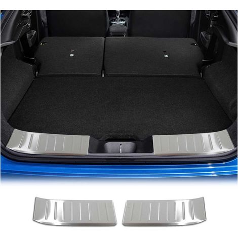 OMAC Protection Seuil de Coffre pour Nissan Juke 2019-2026 Acier Brossé (1/5)